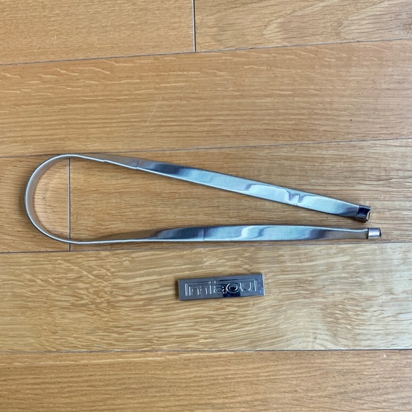 Miaou Black Straight Leg Jeans with Belt - Picture 4 of 13